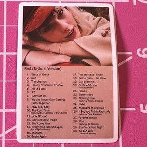 💜13/$13 +Bundle Sticker Sale | MUSIC Taylor Swift Waterproof Sticker